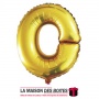 La Maison des Boîtes - Ballon en Aluminium Métallique Lettre O - Gold -18" - Tunisie Meilleur Prix (Idée Cadeau, Gift Box, Décor