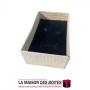 La Maison des Boîtes - Boite Cadeau avec Couvercle Beige pour Porte-clé & Petit Bijou - Tunisie Meilleur Prix (Idée Cadeau, Gift