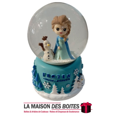 La Maison des Boîtes - Boule de Neige Musicale de Princesse Blanche Neige - Tunisie Meilleur Prix (Idée Cadeau, Gift Box, Décora