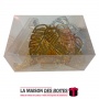La Maison des Boîtes - Guirlandes Lumineuses de Décoration - Feuilles Dorés - Tunisie Meilleur Prix (Idée Cadeau, Gift Box, Déco