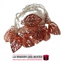 La Maison des Boîtes - Guirlandes Lumineuses de Décoration - Feuilles Métalliques Roses - Tunisie Meilleur Prix (Idée Cadeau, Gi