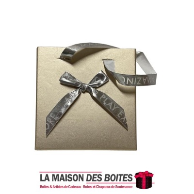 La Maison des Boîtes - Coffret Sac Chocolat de 09 Pièces- Bronze - Tunisie Meilleur Prix (Idée Cadeau, Gift Box, Décoration, Sou