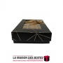 La Maison des Boîtes - Coffret Chocolat Rectangulaire de 18 Pièces-Noir - Tunisie Meilleur Prix (Idée Cadeau, Gift Box, Décorati