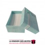 La Maison des Boîtes - Boite Cadeau pour Porte Clé  avec Couvercle - Bleu- (7.5x4.5x2.5) - Tunisie Meilleur Prix (Idée Cadeau, G