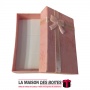 La Maison des Boîtes - Boite Cadeau pour Porte Clé  avec Couvercle - Rose- (7.5x4.5x2.5) - Tunisie Meilleur Prix (Idée Cadeau, G