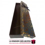 La Maison des Boîtes - Boite Cadeau de Bijou en Papier-Peint (21x4x2.3cm)- Noir - Tunisie Meilleur Prix (Idée Cadeau, Gift Box, 