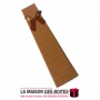 La Maison des Boîtes - Boite Cadeau de Bijou en Papier-Peint (21x4x2.3cm) - Marron - Tunisie Meilleur Prix (Idée Cadeau, Gift Bo