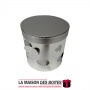 La Maison des Boîtes - Boîte Cadeau de forme cylindrique - Argent  - (M:17x16.5cm) - Tunisie Meilleur Prix (Idée Cadeau, Gift Bo