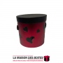 La Maison des Boîtes - Boîte Cadeau de forme cylindrique - Rouge  - (S:15x14.4cm) - Tunisie Meilleur Prix (Idée Cadeau, Gift Box