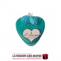 La Maison des Boîtes - Boite Cadeau Forme de cœur - Vert- (7x6.5x3.5cm) - Tunisie Meilleur Prix (Idée Cadeau, Gift Box, Décorati
