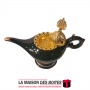 La Maison des Boîtes - Encensoir à Charbon sous Forme de Lampe d'Aladin Magique - Tunisie Meilleur Prix (Idée Cadeau, Gift Box, 