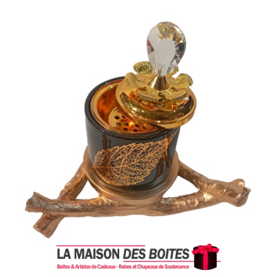 Encensoir Céramique Charbon - Taraparfums