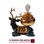 La Maison des Boîtes - Encensoir à Charbon en Forme de Cerf - Noir & Doré - Tunisie Meilleur Prix (Idée Cadeau, Gift Box, Décora