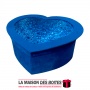 La Maison des Boîtes - Boîte Cadeau Sous Forme de Cœur avec Couvercle - Bleu - (M:23x26x11.5cm) - Tunisie Meilleur Prix (Idée Ca