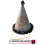 La Maison des Boîtes - Chapeau Carton Cône Métallisé pour Fête d’Anniversaire  Argente - Tunisie Meilleur Prix (Idée Cadeau, Gif