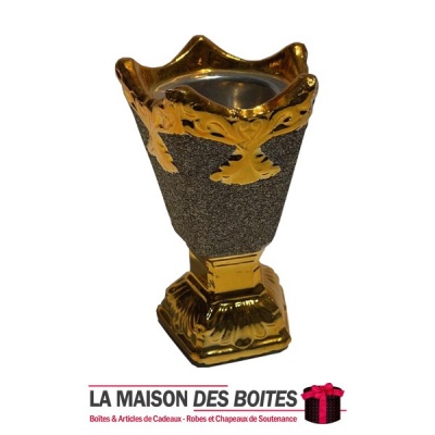La Maison des Boîtes - Encensoir à Charbon - Tunisie Meilleur Prix (Idée Cadeau, Gift Box, Décoration, Soutenance, Boule de Neig