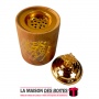 La Maison des Boîtes - Encensoir à Charbon en Céramique & Métallique couleur de Bois - Tunisie Meilleur Prix (Idée Cadeau, Gift 