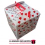 La Maison des Boîtes - Boite Cadeau Carré  (28X28 x26cm) - Tunisie Meilleur Prix (Idée Cadeau, Gift Box, Décoration, Soutenance,