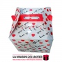 La Maison des Boîtes - Boite Cadeau Carré  (28X28 x26cm) - Tunisie Meilleur Prix (Idée Cadeau, Gift Box, Décoration, Soutenance,