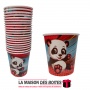 La Maison des Boîtes - 20 Gobelets Jetables pour  L'anniversaire -Thème Panda - Tunisie Meilleur Prix (Idée Cadeau, Gift Box, Dé