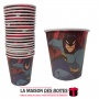 La Maison des Boîtes - 20 Gobelets Jetables pour  L'anniversaire -Thème Batman - Tunisie Meilleur Prix (Idée Cadeau, Gift Box, D
