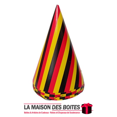 La Maison des Boîtes - 6 Chapeaux en Carton d'Anniversaire - Thème Club EST - Tunisie Meilleur Prix (Idée Cadeau, Gift Box, Déco