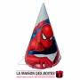 La Maison des Boîtes - 6 Chapeaux en Carton d'Anniversaire - Thème Spider Man - Tunisie Meilleur Prix (Idée Cadeau, Gift Box, Dé