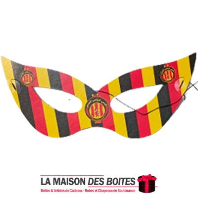 La Maison des Boîtes - 6 Masques en Carton d'Anniversaire - Thème Club ESt - Tunisie Meilleur Prix (Idée Cadeau, Gift Box, Décor