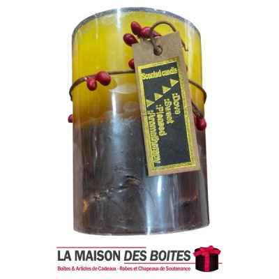 La Maison des Boîtes - Bougie Parfumée en Cire - Tunisie Meilleur Prix (Idée Cadeau, Gift Box, Décoration, Soutenance, Boule de 