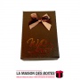 La Maison des Boîtes - Coffret Chocolat " My Love" - 6 piéces - Marron - Tunisie Meilleur Prix (Idée Cadeau, Gift Box, Décoratio