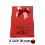 La Maison des Boîtes - Coffret Chocolat " My Love" - 6 piéces - Rouge - Tunisie Meilleur Prix (Idée Cadeau, Gift Box, Décoration