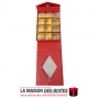 La Maison des Boîtes - Coffret Chocolat Rectangulaire avec Couvercle Transparent  - 12 pièces - Rouge - Tunisie Meilleur Prix (I