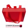 La Maison des Boîtes - Coffret Sac Chocolat Rectangulaire  - 12 pièces - Rouge Bordeau - Tunisie Meilleur Prix (Idée Cadeau, Gif