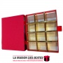 La Maison des Boîtes - Coffret Sac Chocolat Rectangulaire  - 12 pièces - Rouge Bordeau - Tunisie Meilleur Prix (Idée Cadeau, Gif