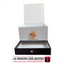La Maison des Boîtes - Boîte Cadeaux Carré Pour Fleur & Chocolat - Blanc &  Noir - Tunisie Meilleur Prix (Idée Cadeau, Gift Box,