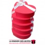 La Maison des Boîtes - Lot de 5 Boîtes Cadeaux Sous Forme de Cœur avec Couvercle - Rouge - Tunisie Meilleur Prix (Idée Cadeau, G