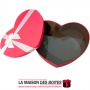 La Maison des Boîtes - Boîte Cadeaux Sous Forme de Cœur avec Couvercle - Rouge - (40x30x12cm) - Tunisie Meilleur Prix (Idée Cade