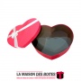 La Maison des Boîtes - Boîte Cadeaux Sous Forme de Cœur avec Couvercle - Rouge - (30x20x8cm) - Tunisie Meilleur Prix (Idée Cadea
