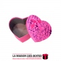 La Maison des Boîtes - Boîte Cadeaux Sous Forme de Cœur - Rose -(M:18x15x7.2cm) - Tunisie Meilleur Prix (Idée Cadeau, Gift Box, 
