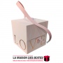 La Maison des Boîtes - Boîte Cadeau de Fleur avec Poignée à main - Rose - Tunisie Meilleur Prix (Idée Cadeau, Gift Box, Décorati