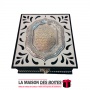 La Maison des Boîtes - Coffret Coran en Bois de-luxe avec Jolie Motif Métalliques Argent - Tunisie Meilleur Prix (Idée Cadeau, G