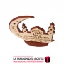 La Maison des Boîtes - Trophée en Bois - Marron - Tunisie Meilleur Prix (Idée Cadeau, Gift Box, Décoration, Soutenance, Boule d
