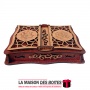 La Maison des Boîtes - Coffret Coran en Bois Contenant un  Livre de Coran & Chapelet - Tunisie Meilleur Prix (Idée Cadeau, Gift 