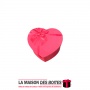 La Maison des Boîtes - Boîte Cadeaux Sous Forme de Cœur - Rouge -(S:13.5x10x6cm) - Tunisie Meilleur Prix (Idée Cadeau, Gift Box,