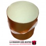 La Maison des Boîtes - Boîte Cadeaux de forme Cylindrique pour Fleur - Doré - (L:30x31.5cm) - Tunisie Meilleur Prix (Idée Cadeau