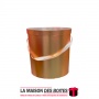 La Maison des Boîtes - Boîte Cadeaux de forme Cylindrique pour Fleur - Doré - (S:23.5x25.5cm) - Tunisie Meilleur Prix (Idée Cade