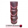 La Maison des Boîtes - Lot de 3 Boîtes Cadeaux de forme Cylindrique pour Fleur - Rose - Tunisie Meilleur Prix (Idée Cadeau, Gift