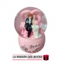 La Maison des Boîtes - Boule de Neige Musicale Lumineuse pour Saint-valentin "love" - Tunisie Meilleur Prix (Idée Cadeau, Gift B