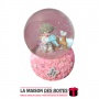 La Maison des Boîtes - Boule de Neige Musicale Lumineuse pour Saint-valentin "A Happy Smile" - Tunisie Meilleur Prix (Idée Cadea