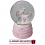 La Maison des Boîtes - Boule de Neige Musicale Lumineuse pour Saint-valentin - Tunisie Meilleur Prix (Idée Cadeau, Gift Box, Déc